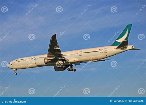 Tail Of Cathay Pacific Airways Airbus A330 Airliner Aircraft B HLS