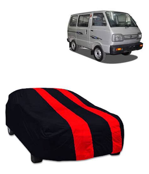 Qualitybeast Car Body Cover For Maruti Suzuki Omni Red Black Buy