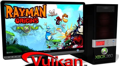 Xenia Xbox 360 Emulator Rayman Origins 2011 Ingame Vulkan Api