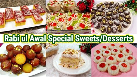 Rabi Ul Awal Special Sweets Dessert Recipes By Tasty Food With Maria