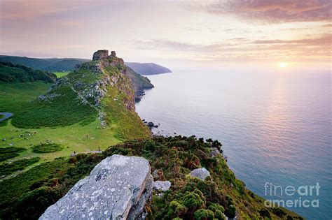 Valley of the Rocks, Exmoor, Devon Photograph by Justin Foulkes