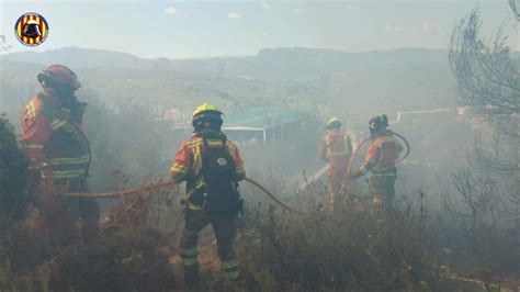 El Incendio No Afectó A La Planta De Biogàs De Llutxent