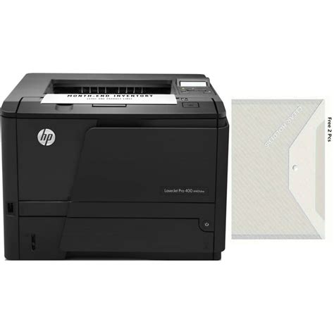 HP LaserJet Pro 400 M401dne Network Monochrome Laser Printer With Free ...