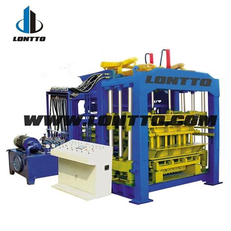 QT6 15 Concrete Block Making Machine LONTTO China Manufacturer