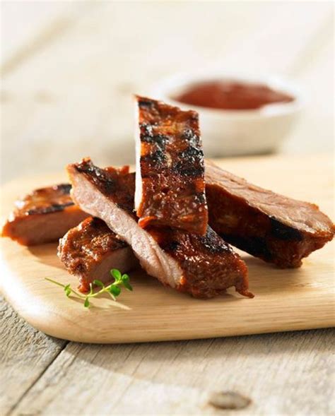 Travers De Porc Sauce Barbecue Recettes Elle Table