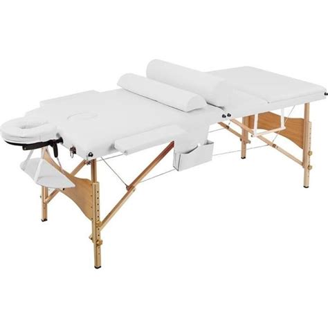 Table De Massage Pliante Lit Cosmétique Pliante Bois Professionnel