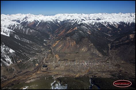 Silverton Colorado Aerial - ImageWerx Aerial & Aviation Photography