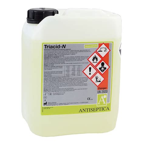 Desinfectante De Superficies Ml Triacid N Antiseptica Chem