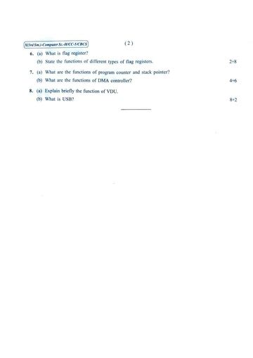 File Cu 2022 B Sc Honours Computer Science Semester 3 Paper Cc 5 Qp