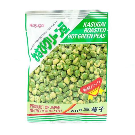 Kasugai Roasted Green Peas Wasabi 87g From Buy Asian Food 4u