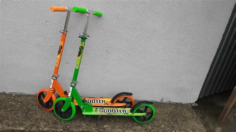 Duża Hulajnoga scooter grafiti duże koła 20cm koła 5 kolorów Jasło OLX pl