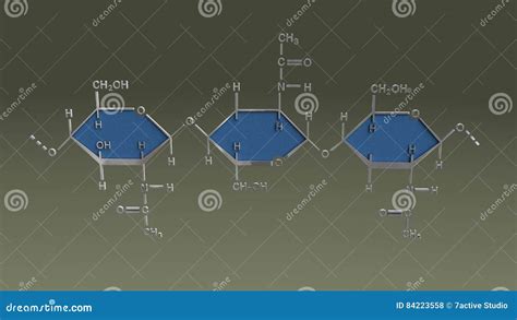 N Acetylglucosamine Molecular Structures Monosaccharide Glucose D