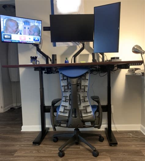 Steelcase Series 7 Desk Setup : r/StandingDesk