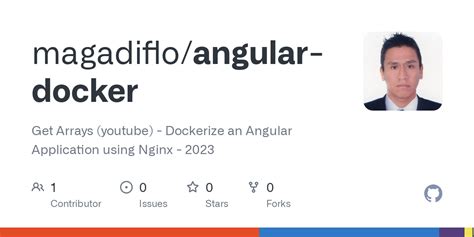 GitHub Magadiflo Angular Docker Get Arrays Youtube Dockerize An