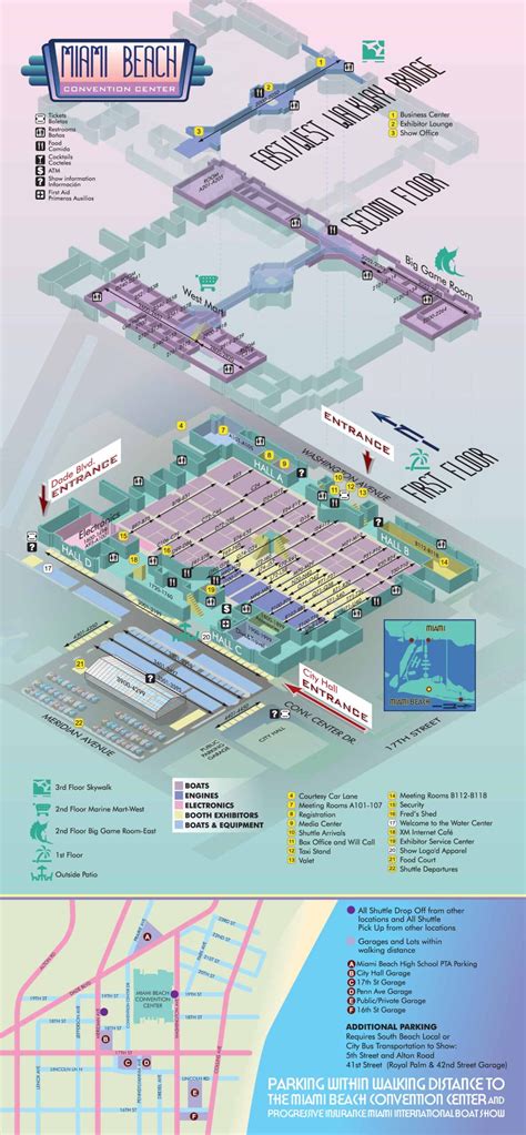 Convention Center Map