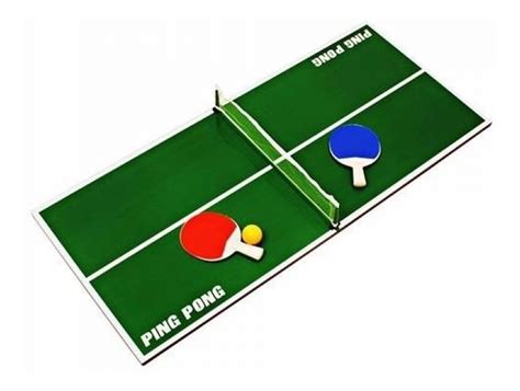 Mini Mesa De Ping Pong Madeira Raquetes Bola Nh R