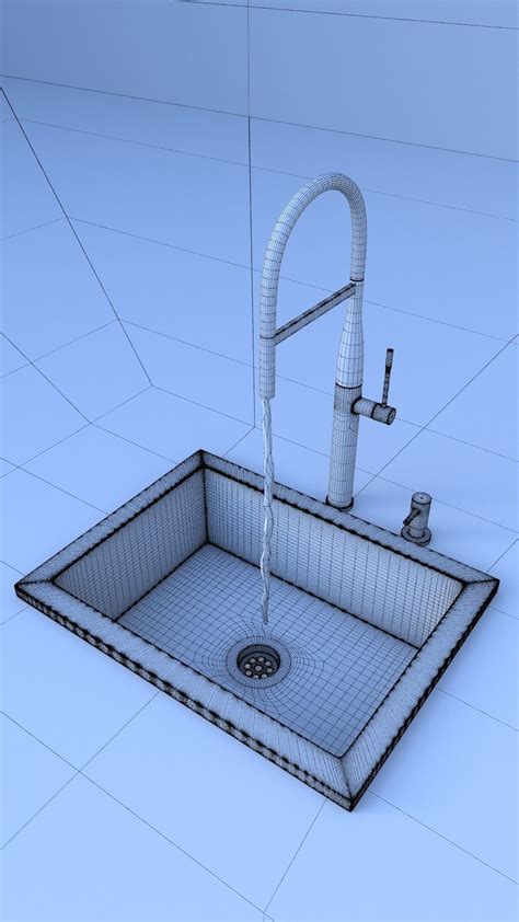 Wash Basin 3d Model Cgtrader