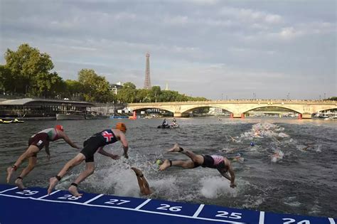 JO de Paris 2024 une épreuve test de natation dans la Seine annulée à