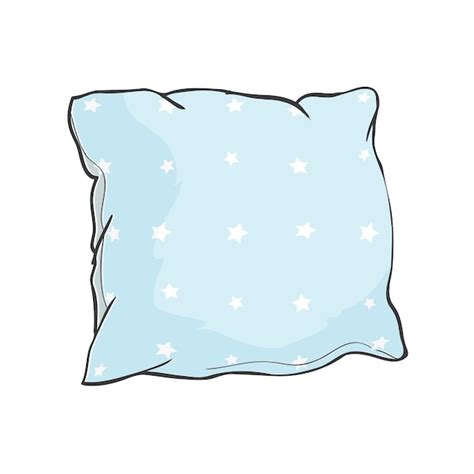 Premium Vector Vector Cartoon Decorative Pillows Hand Drawn Set Of