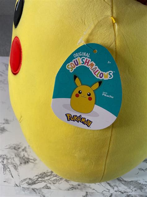 Mavin Pokemon Pikachu Squishmallow Plush Brand New Inch Kellytoy