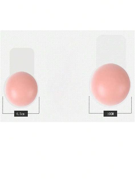 2pcs Silicone Breast Lift Nipple Cover Invisible Bra Reusable