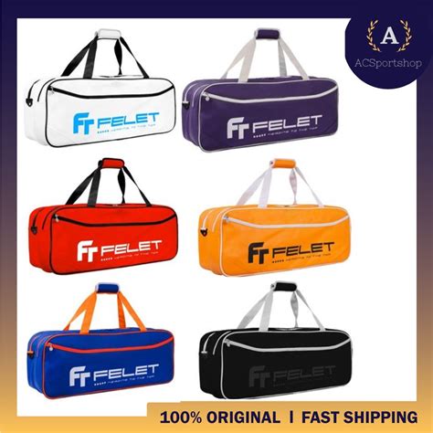 Felet Trenzy Pro Thermal Rackets Bag Badminton Raket Beg Felet Bag