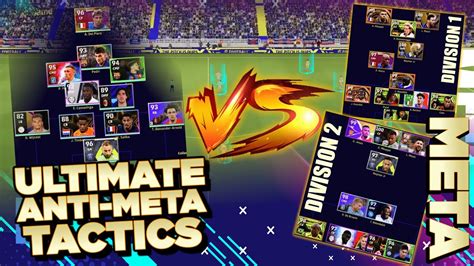 EFootball 2023 Ultimate Anti Meta Tactics Vs Alternate Meta