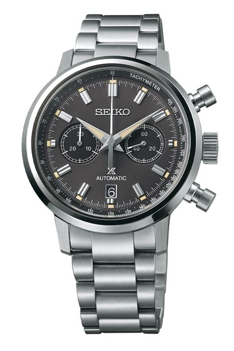 Seiko Prospex Speedtimer Mechanical Chronograph SRQ035 SRQ037