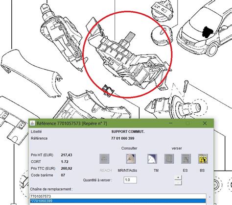 Scenic Ii Dci Df Df Circuit Airbag Frontal