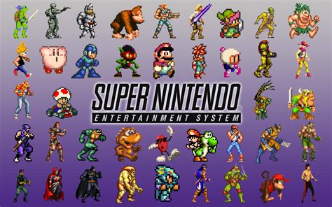 SNES Gallery - The Pixel Art Project