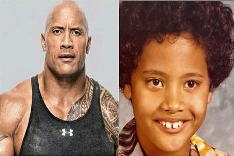 Dwayne Johnson Cette Photo De Lui à Lâge De 7 Ans Fait Le Buzz