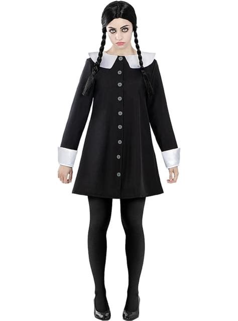 Wednesday Addams Kostüm für Damen The Addams Family Funidelia