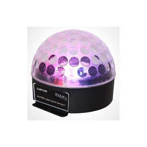 EFFET DE LUMIERE ASTRO LED 3X3W RVB IBIZA LL081LED