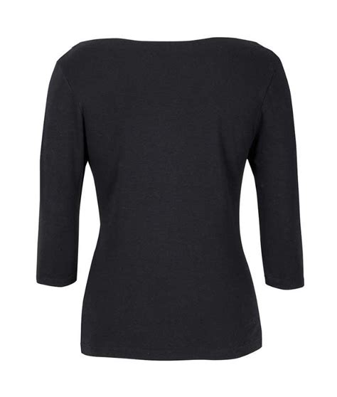 C Of C Ladies 3 4 Sleeve Boat Neck Tee Brandwearnz Wholesale And B2b