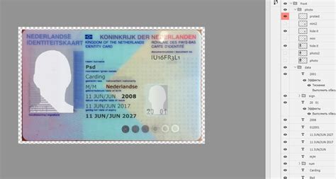 Dutch Id Card Netherlands