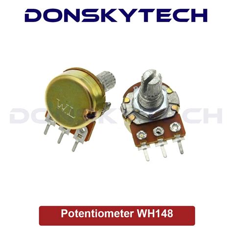 Potentiometer K M Ohm Wh Wh Single Turn Variable Resistor