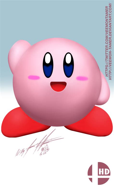 Melee Hd Kirby By Veemon Tamer On Deviantart