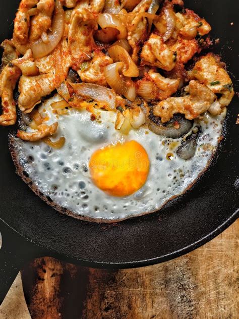 Cooked Chicken and egg stock photo. Image of cooked - 262803758