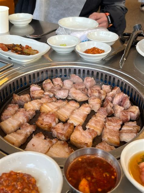 부산 서면 맛집 고하순 고기로 하나 되는 순간 서면 고기집 구워주는 고기집 미나리 삼겹살 맛집 네이버 블로그