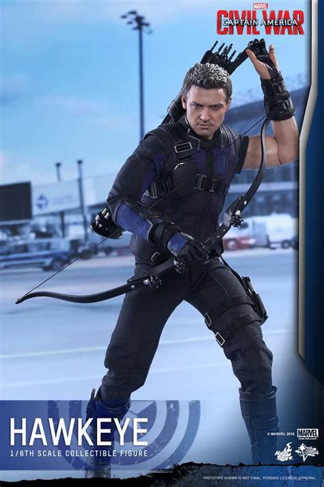 Hot Toys MMS 358 Captain America Civil War Hawkeye Hot Toys Complete Checklist