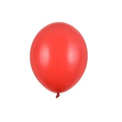 Balão Latex Vermelho Poppy 12cm Saco 100 Partyval