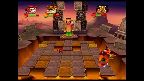 Crash Bash Warp Room 1 Jungle Papu Pummel 2000 PLAYSTATION