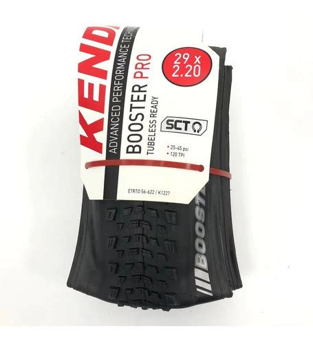 Par Pneu Kenda Booster Pro Sct 29x2 20 Kevlar Tubeless Bike