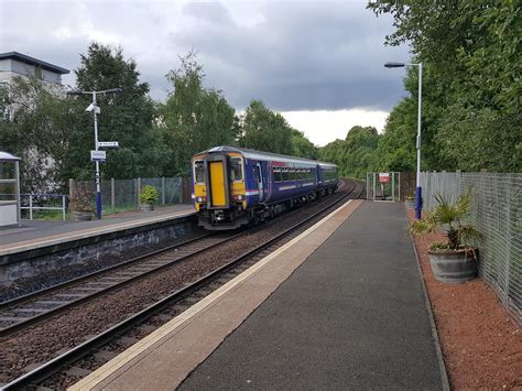 Abellio Scotrail Class 156 156457 Passing Summerston Stati Flickr