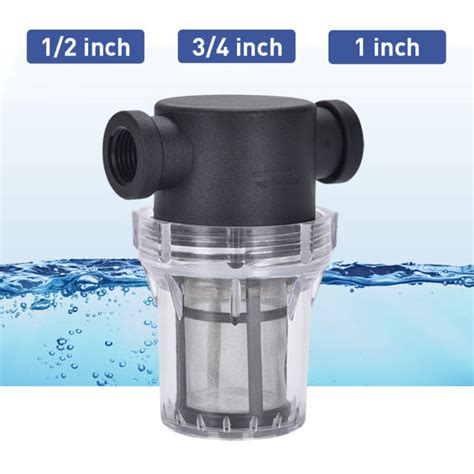 1 2 3 4 1 High Flow Pipeline Filter Inline Mesh Strainer Water Pump