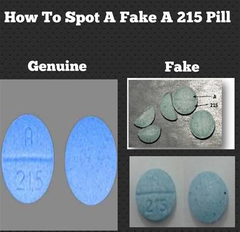 How To Spot An A 215 Pill Fake - Public Health