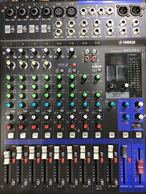 Mixer Audio Yamaha Mg Xu Lazada Indonesia