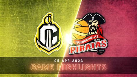 Piratas De Quebradillas Vs Capitanes De Arecibo Mejores Jugadas