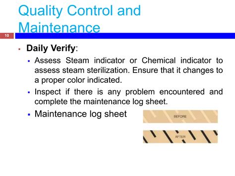 Autoclave instruction and maintenance | PPT