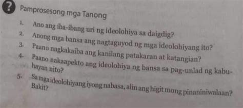 Pamprosesong Mga Tanong Ano Ang Iba Ibang Studyx